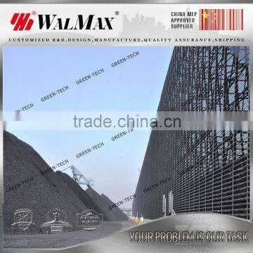 WF-WH004 professional design steel windbreak fence for dust suppression