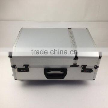 Utility new design aluminum trolly case with rod and wheels                        
                                                Quality Choice