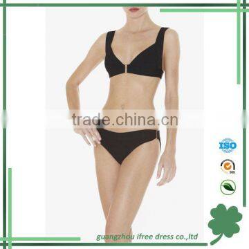 Top quality sexy black christmas bikini bandage bikini