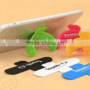 Fashion Snap Design Silicone Cell Phone Mobile Phone Stand