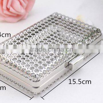 Guangzhou Metal Box Frame for Lady Purse, Lady Evening Bag, Silver Metal Frame photo-2
