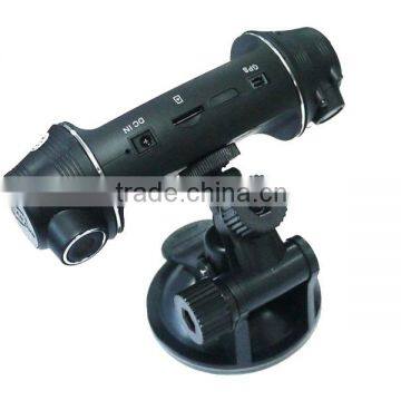 1080P Dash HD DVR GPS Tracking Plotter 2.7 Inch HD R310 Camera Car Rotate 170 Degree G-sensor Night Vision TFT LCD Dual 2 Lens Quality Choice photo-2