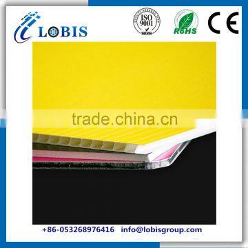 Color Widely Twinwall Corrugated Polypropylene PP Sheet