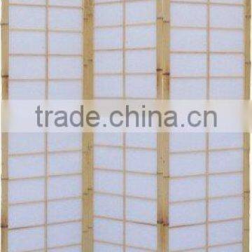 Natural Bamboo Floor Screen