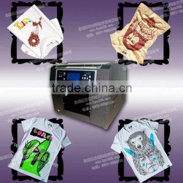 Professional manufacturer of high quality byc168-3 digital flatbed inkjet T-shirt Printer with the best effect