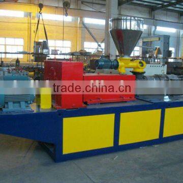 Plastic pipe profile sheet extruder machine