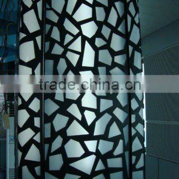 perforated metal wall finishing material/ pillar decoractive panel