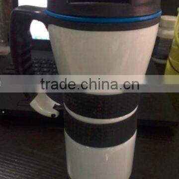 160Z Double Wall Stainless Steel Travel Mug With a Clip on Handle photo-2