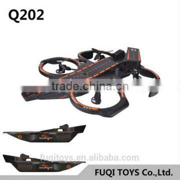 WLtoys Q202 Carrier Aeroamphibious 6 Axis Gyro 2.4G 4CH RC Quadcopter WL Q202 RTF