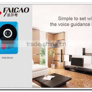 1.0 MP Baby Monitor Fisheye Lens Mini WiFi IP Camera