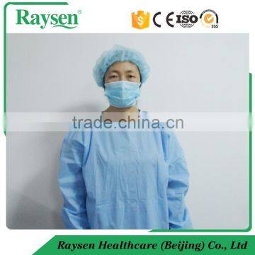 SMS sterile non woven cheap price disposable surgical gown