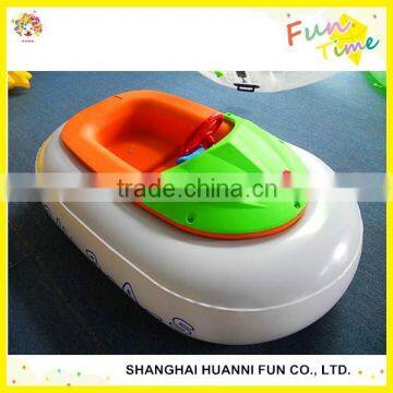 2015 summer best-selling kids aqua inflatable electric water bumper boat for sale