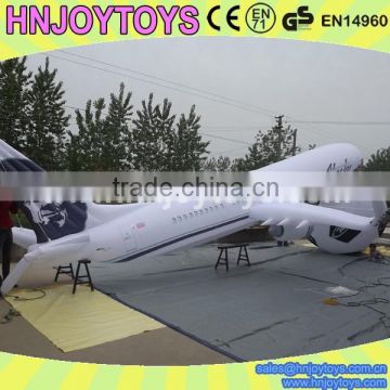 PVC Advertising Model Customized Inflatable Airplanes