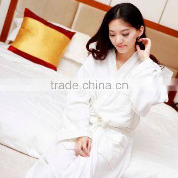 Kimono Robe Kinitted Waffle Bathrobe Cotton Polyester Garments Kinitted Bathrobe