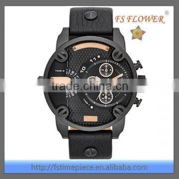 FS FLOWER - Oversized Case 26mm Watch Strap Western Men's big Dial Watch