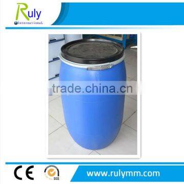 200 Litre Blue Plastic Drum with hoop