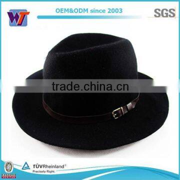 Elegant Wool Felt Fedora hat Wholesale