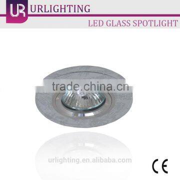 Cracked-ice Circular Surface Glass Down Light Led Downlight Ceiling Light photo-6