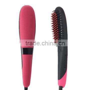 New Style 100% Original NASV With LCD Display Hair Straightener Brush FCC CE RoHS photo-5