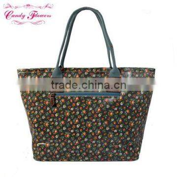 2016 High Quality Floral Canvas Designer Ladies Shoulder Bag photo-5