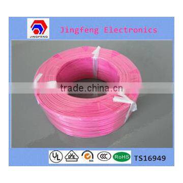 Pink PVC insulated UL 1007 22awg automotiv wire &electronic wire