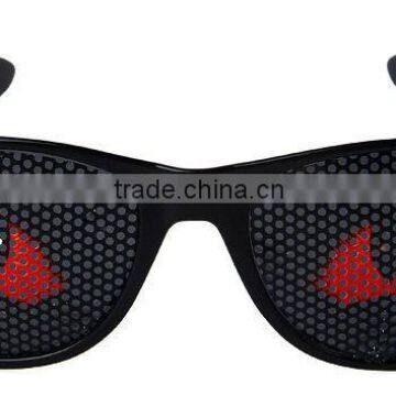 2015 pinhole colorful print sunglasses