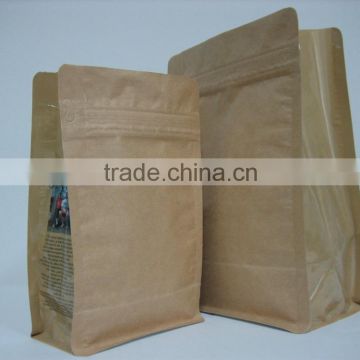 good quality flat bottom kraft paper bag