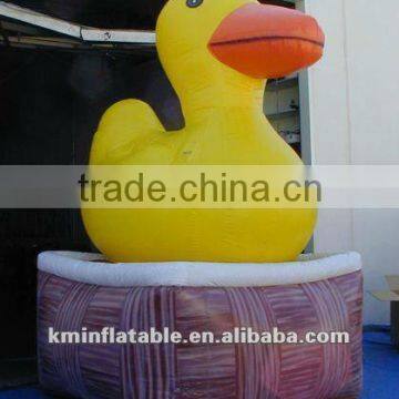 8ft inflatable duck on spa