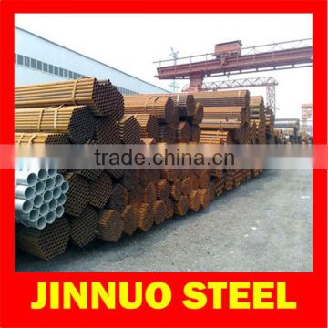 Black steel pipe price for structure steel fabrication