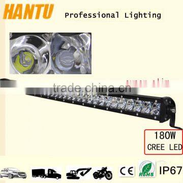 super slim 180w led light bars headlight 3D rejection combo beam