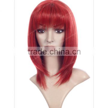 Carnival red hair wholesale revelon wig supplies