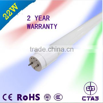 High brightness 22W 150CM glass led tube CRI>80 100LM/W led glass tube