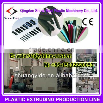 PVC/SPVC/TPE/TPV/TPO/TPU sealing strip production machines