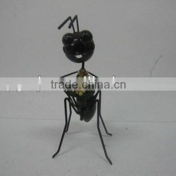 new! decorative handmade metal ant garden decoration