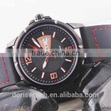 New High Quality Products Oversize Bezel Men Sport Wrist Watch Casual Silicone Watch Rubber Colorful Watch With Date