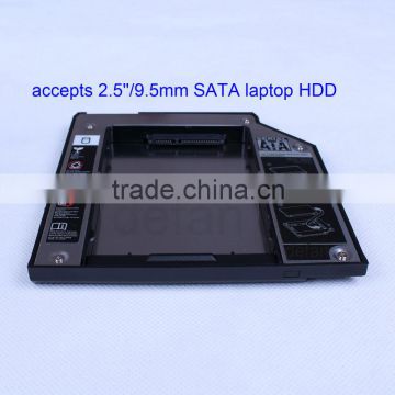 9.5mm 2.5' second hdd enclosure for Lenovo T400,W500