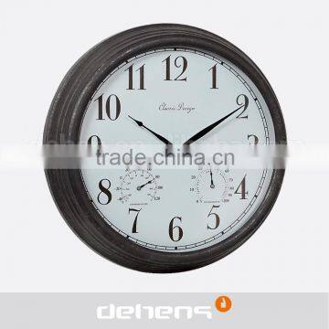 DEHENG 15 Inch Metal Antique Wall Clock photo-2