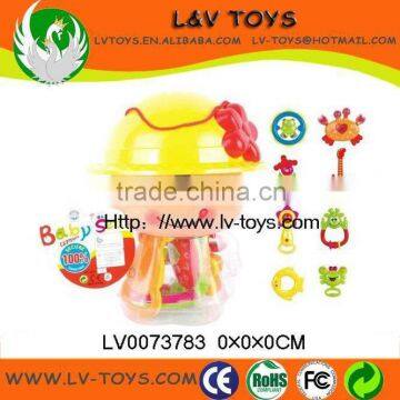 2013 New fashion Plastic ABS Baby Rattle /Baby Bell/baby toy/toy baby made in China with EN71 LV0073783