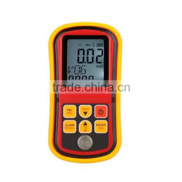 GM130 Digital LCD Ultrasonic Thickness Gauge Tester Depth Gauge + Sound Velocity Meter Range