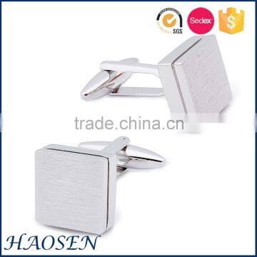 Stock Quick Lead Fashionable Cufflinks Silver Engraved