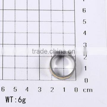 China Wholesale Silver Gold Stainless Steel Perfect Quality Jewelry New Fashion Ring for Men photo-2
