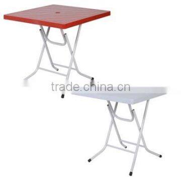 Foldable Plastic Square Table