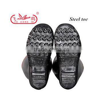 Steel Toe Mining Boots Rubber Upper photo-3