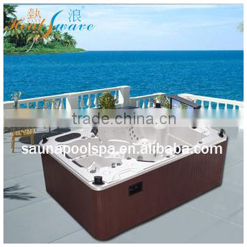 Acrylic outdoor spa tub