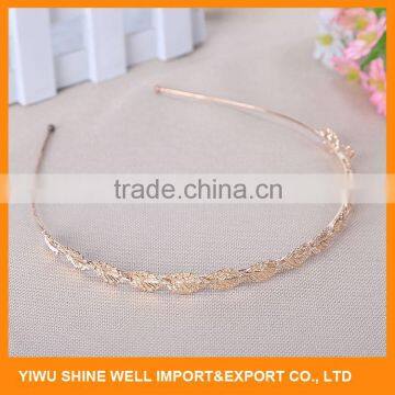 Factory Sale excellent quality double metal headband with good prices