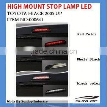 000641 toyota hiace high mount stop lamp top stop light for hiace KDH 200 commuter