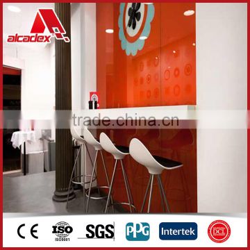 interior decoration new facade material ACP for coffee shop