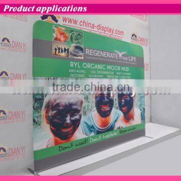 Wave Tube Tension fabric display/ fabric pop up stand/trade show backdrop display