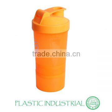 protein bottle/shaker bottle/BPA free 500ML/16OZ colored shaker bottle