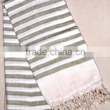 Wholesale 100% cotton jacquard super absorbent beach towel and Fouta Beach Pareo